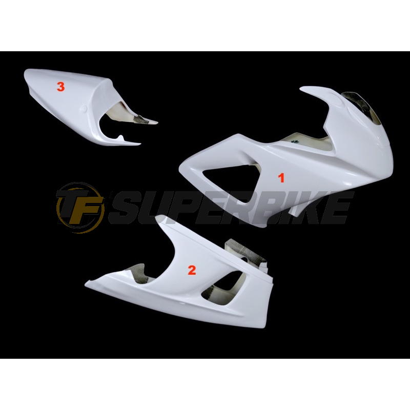 Carenado de fibra Honda CBR900RR 929 2000-2001 colín asiento original