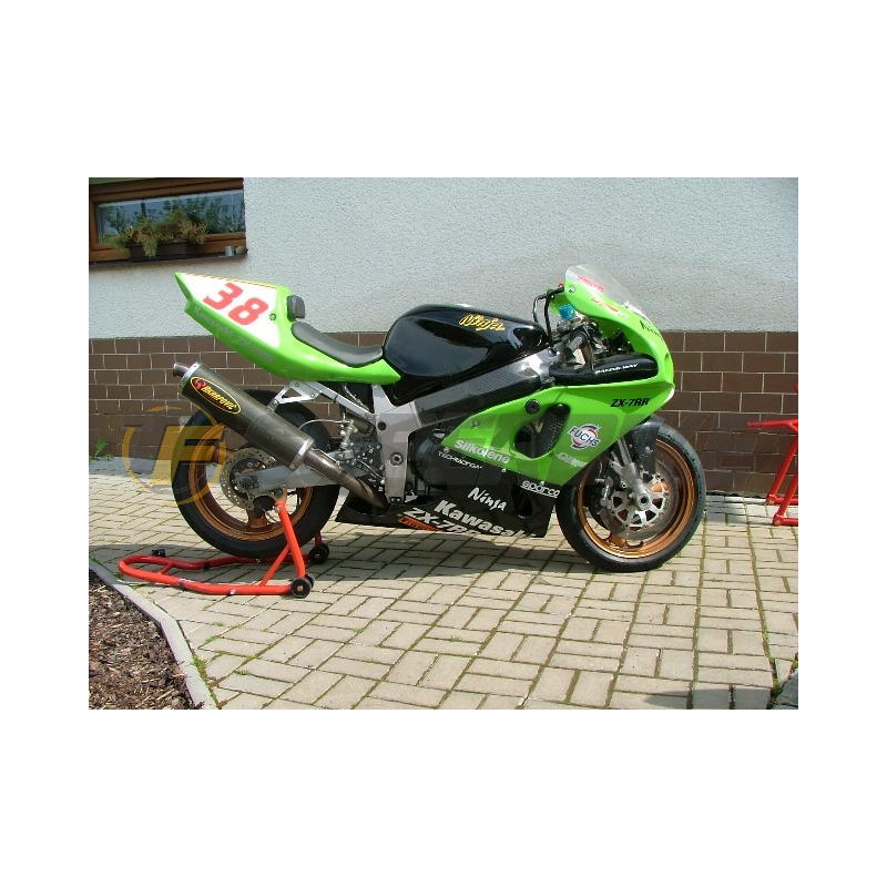Guardabarros delantero fibra vidrio Kawasaki ZX-7R 1996-2003 Factory Yanagawa