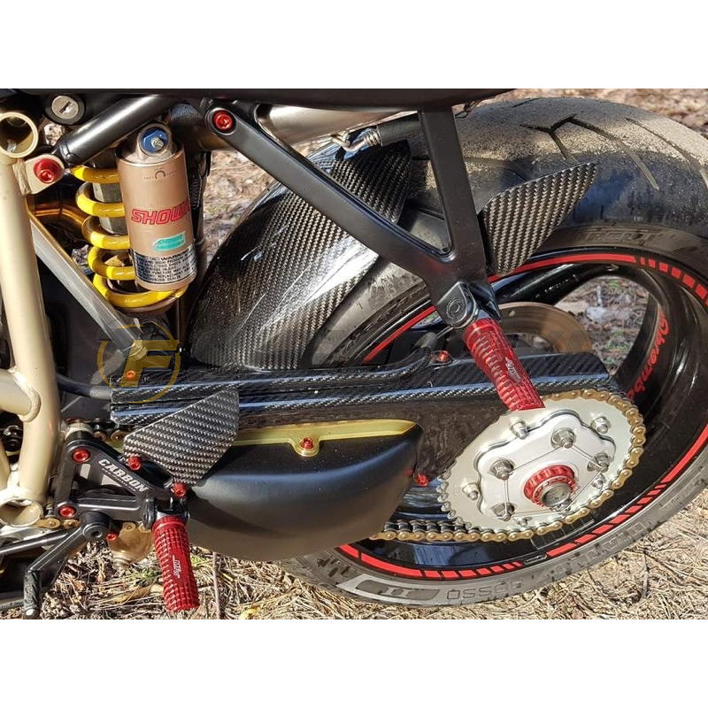 Guardabarros trasero fibra carbono Ducati 748 / 916 / 996 / 998