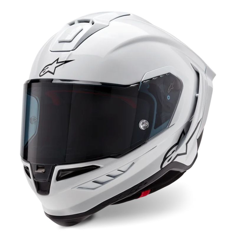 Casco Alpinestars Supertech R10 Solid blanco brillo