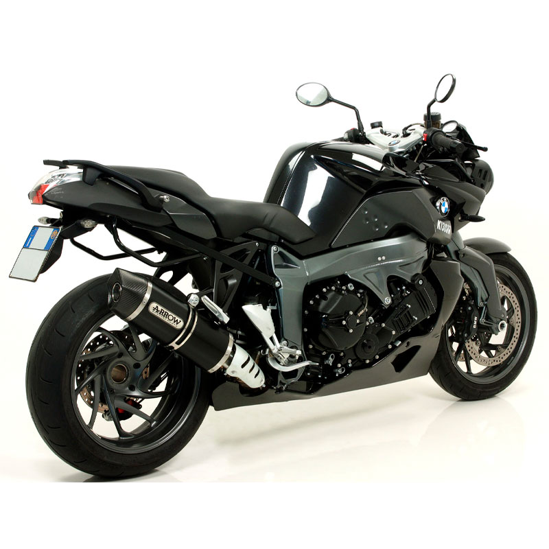 Escape Maxi Race-Tech aluminio Dark fondo carbono BMW K1300R / K1300S 2009-2016