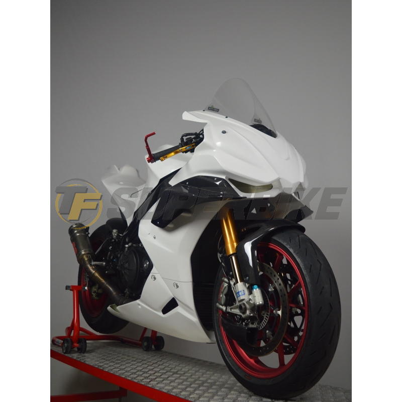 Guardabarros delantero fibra carbono Aprilia RSV4 / Tuono V4 2021-2024