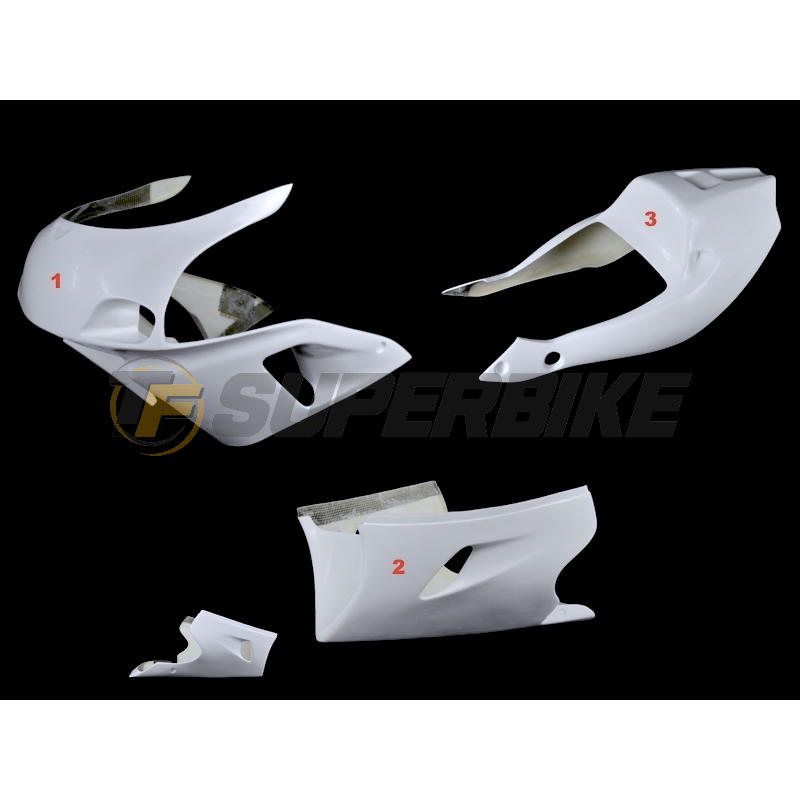 Carenado de fibra Kawasaki ZXR 750 / ZX-7R Ninja 1993-1995