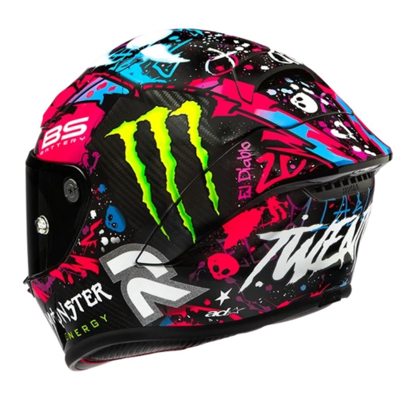 Casco HJC RPHA 1 V2 Carbon Funky Diablo MC8