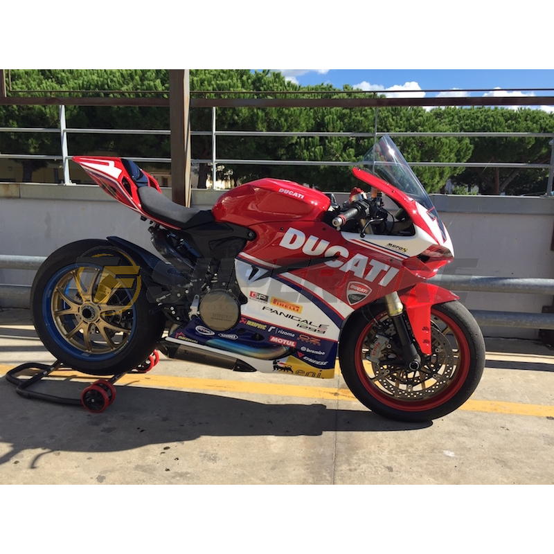 Carenado de fibra Ducati Panigale 959 / 1299 asiento original