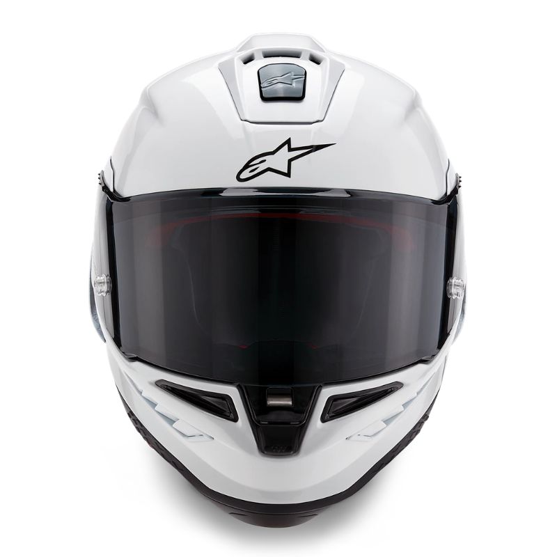 Casco Alpinestars Supertech R10 Solid blanco brillo