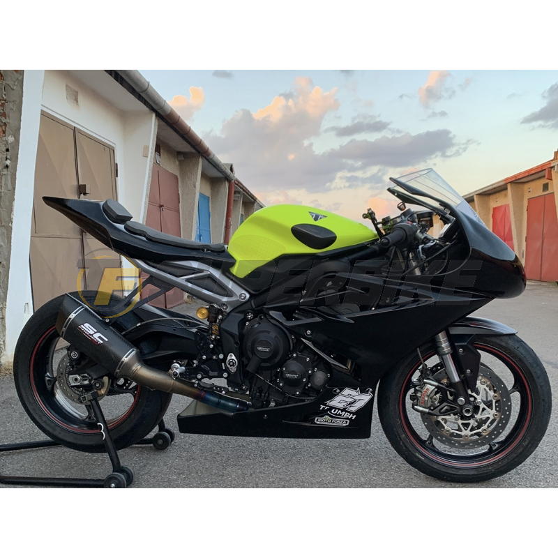 Carenado de fibra Triumph Street Triple 675 / 765 2017+ Moto2 edition