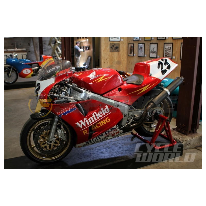 Carenado de fibra Honda VFR 750 R RC30 1990 racing v2