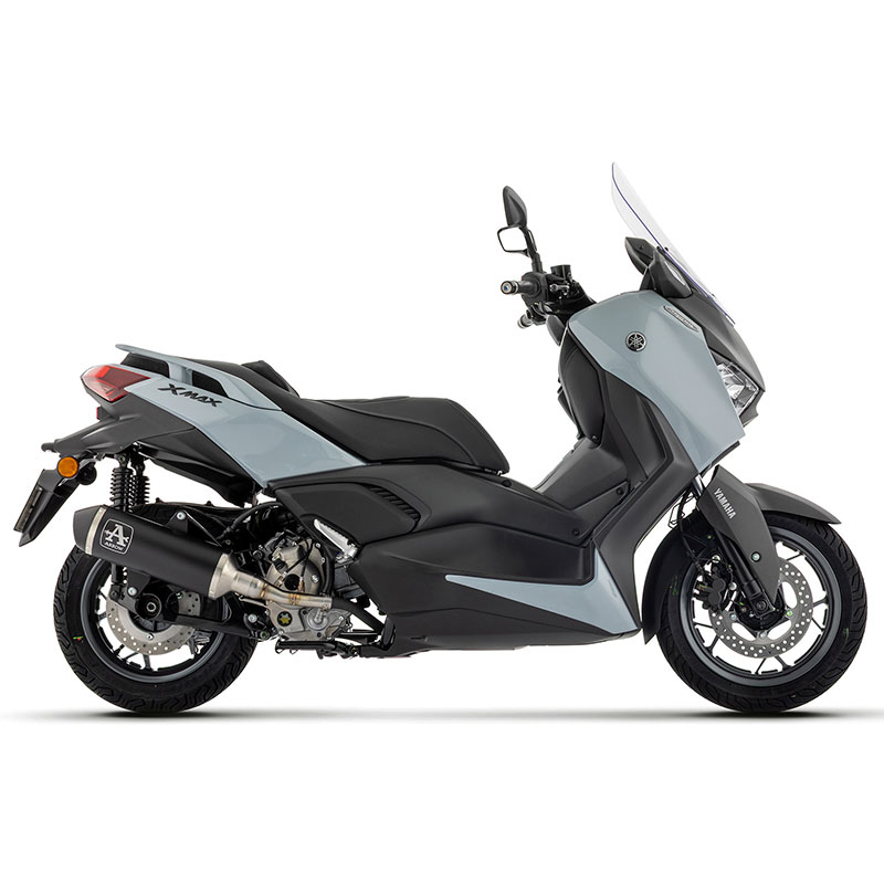 Kit escape racing Urban aluminio Dark con conector Yamaha X-Max 300 2025-2026