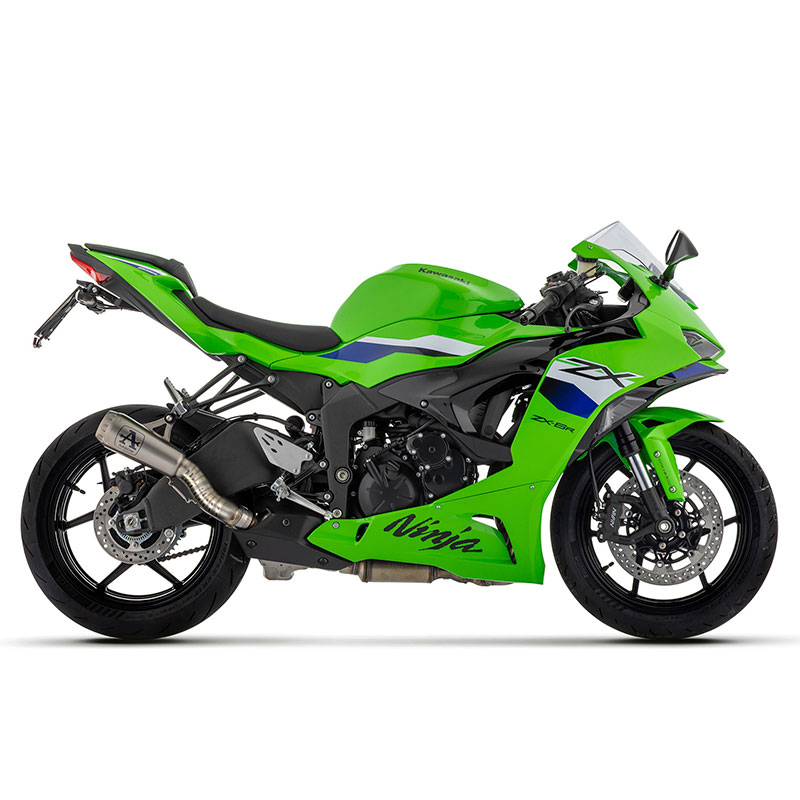 Escape Nichrom Pro-Race con conector de titanio para Kawasaki ZX-6R 636 2024 - 2026