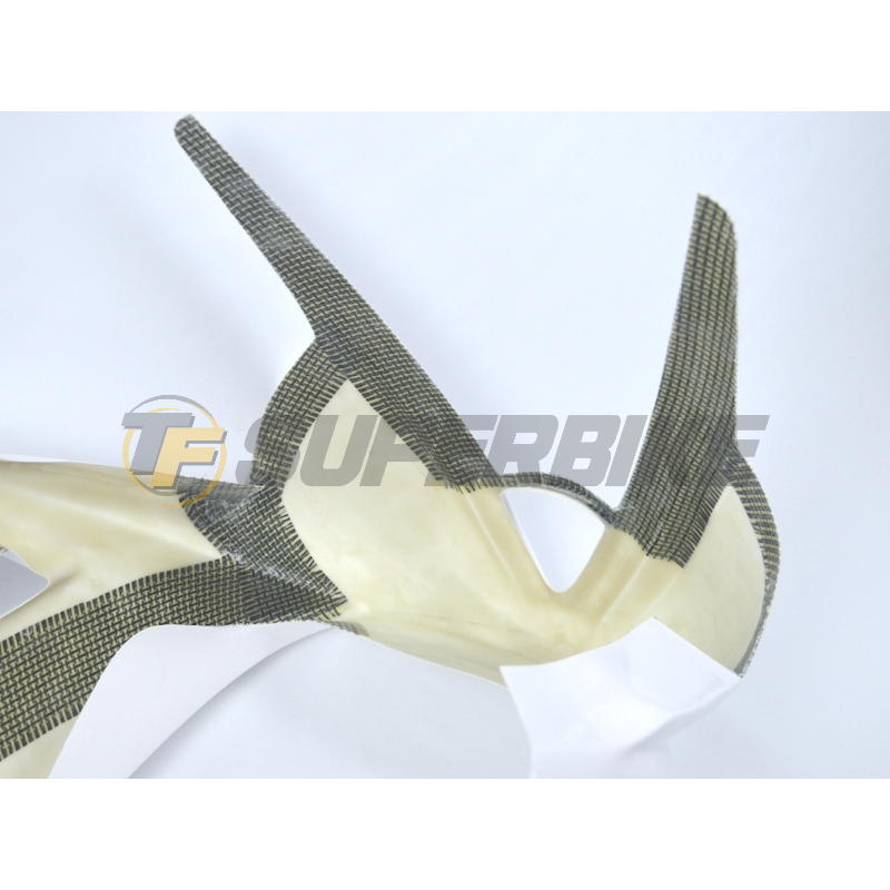 Carenado de fibra Triumph Daytona 675 2006-2012 colín racing