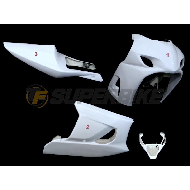 Carenado de fibra Suzuki GSX-R 1000 2003-2004 colín asiento original