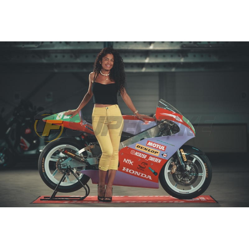 Guardabarros delantero fibra vidrio Honda RS 250 A-Kit 2002-