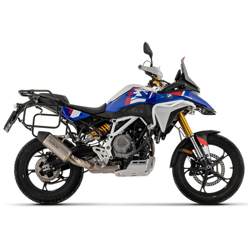 Escape Indy Race Evo titanio BMW F450 GS 2026+
