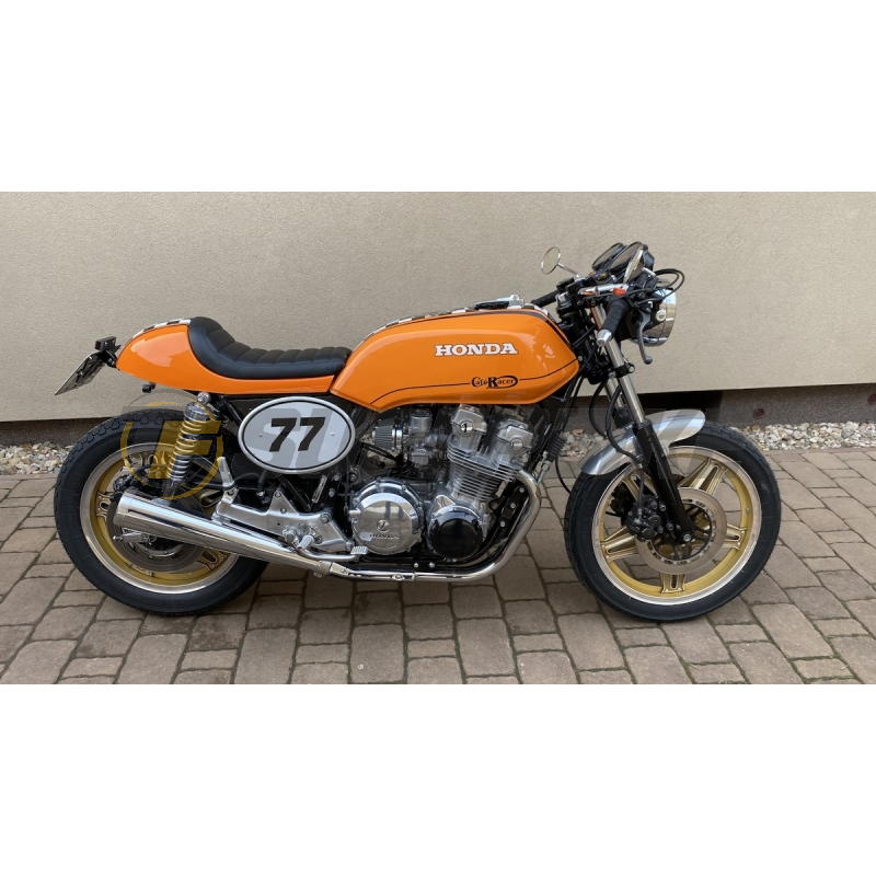 Guardabarros delantero fibra vidrio universal Café Racer Scrambler