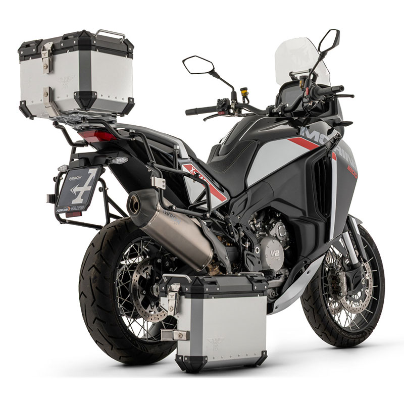 Escape Sonora titanio Moto Morini X-Cape 1200 2026
