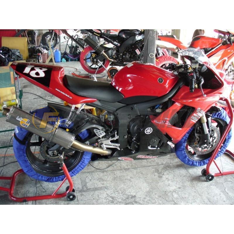 Carenado de fibra Yamaha R6 2003-2005 colín asiento original