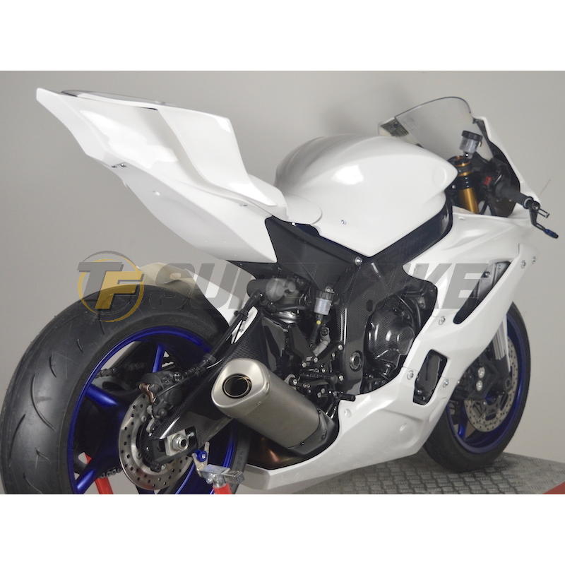 Carenado de fibra Yamaha R6 2017-2025 quilla escape original