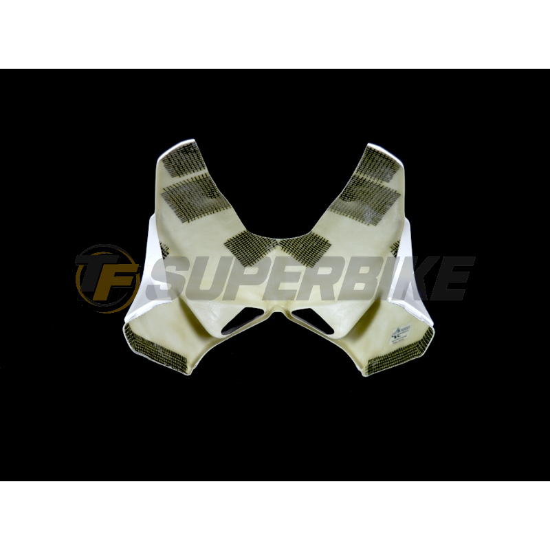 Carenado de fibra Ducati Panigale V4 / V4S / V4R 2018-2022 escape racing y frontal sin soporte alas