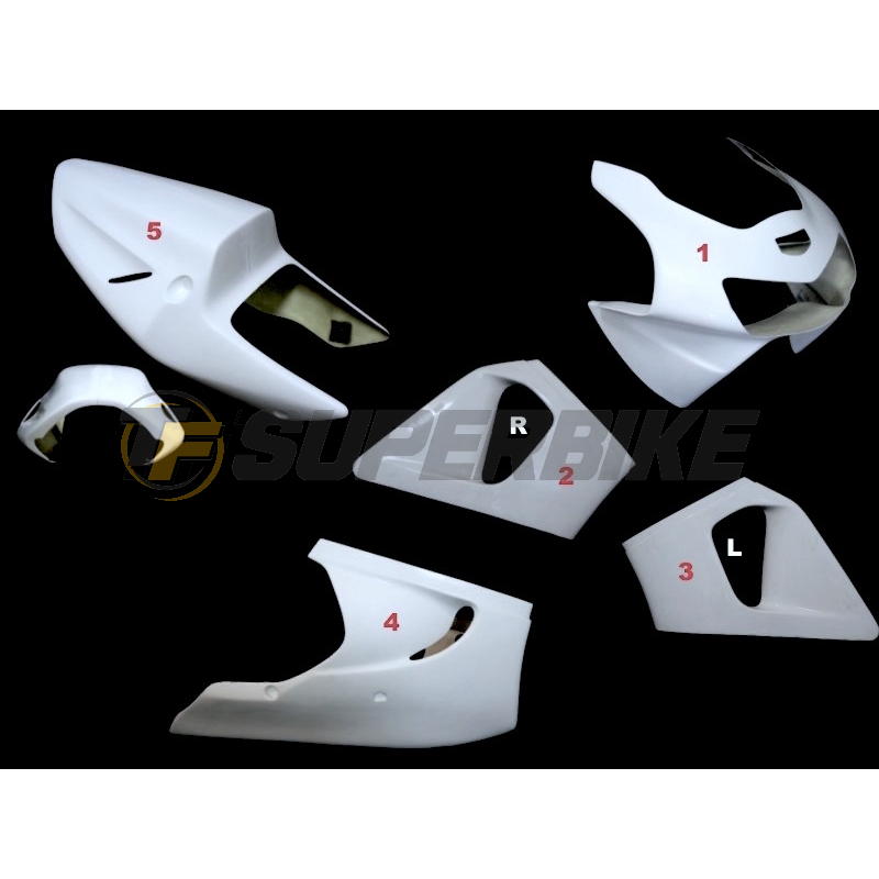Carenado de fibra Street Honda CBR900RR 1998-1999