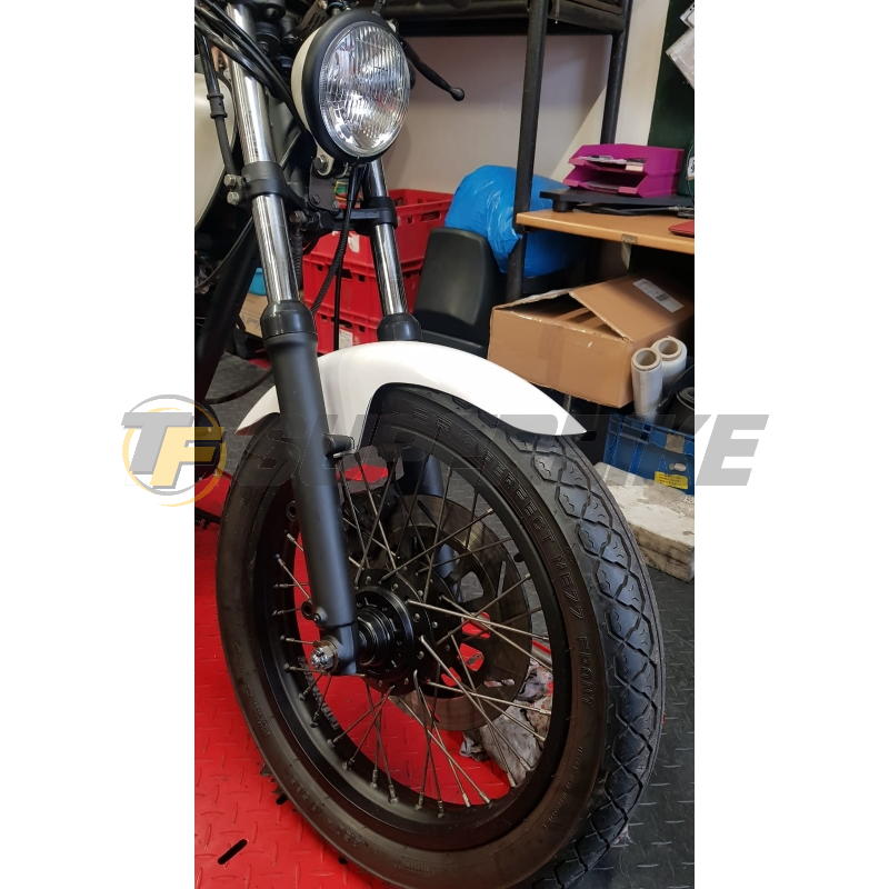 Guardabarros delantero universal v2 250 - 750 cc rueda 18"