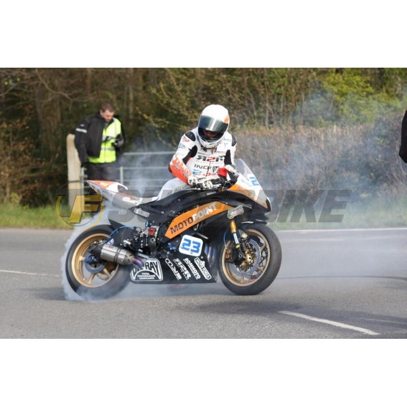 Carenado de fibra Yamaha R6 2008-2016 5 piezas colín racing