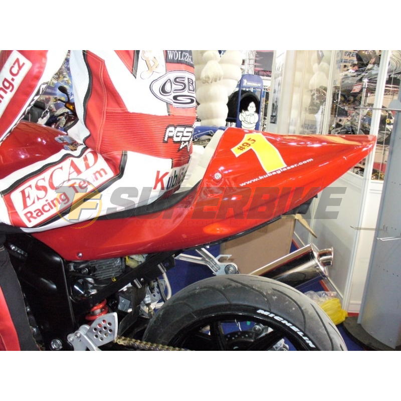 Carenado de fibra Hyosung GT 650 2004-2012 colín racing
