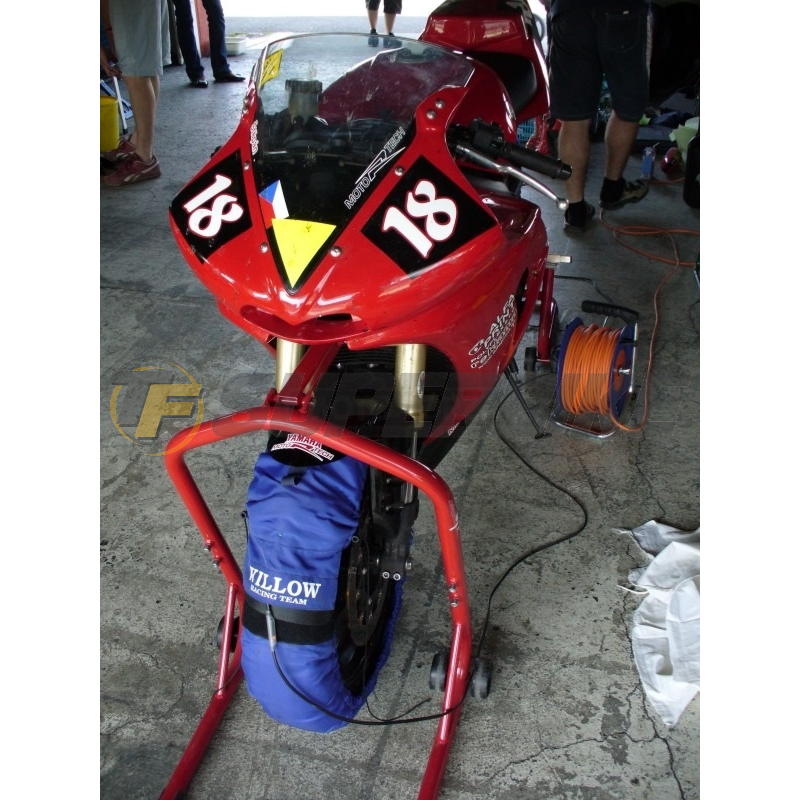 Carenado de fibra Yamaha R6 2003-2005 colín asiento original