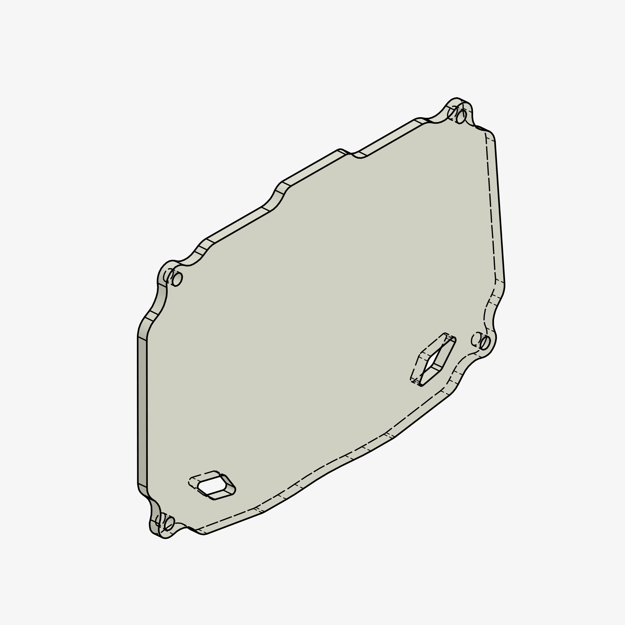 Metacrilato recambio para protector cuadro Kawasaki ZX-10R 21-23