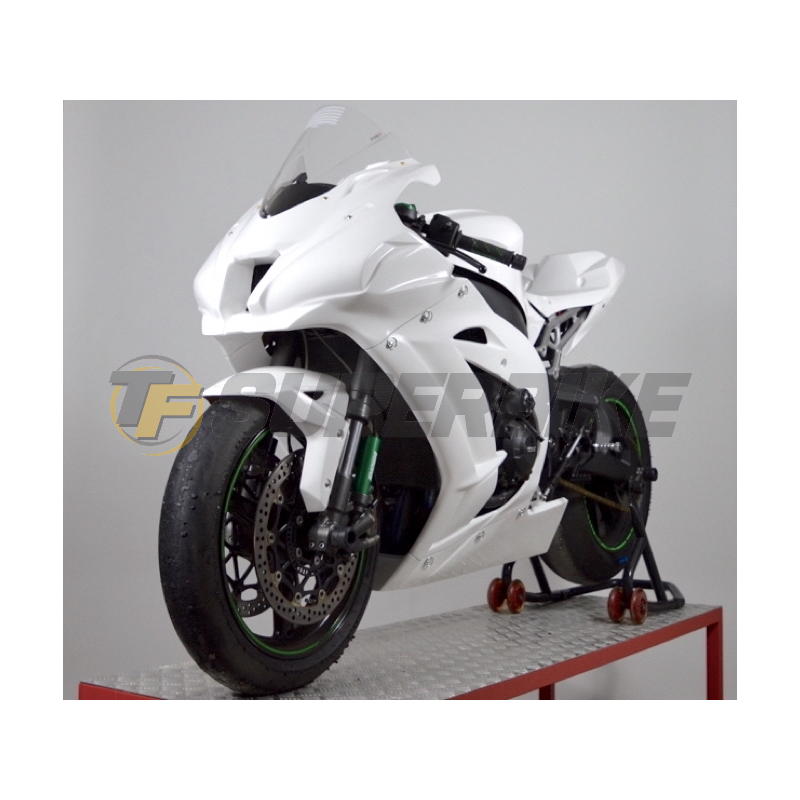 Carenado de fibra Kawasaki ZX-10R 2016-2020 5 piezas colín racing