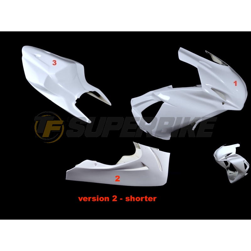 Carenado de fibra v2 Suzuki GSX-R 600 / GSX-R 750 2011-2017 colín asiento original