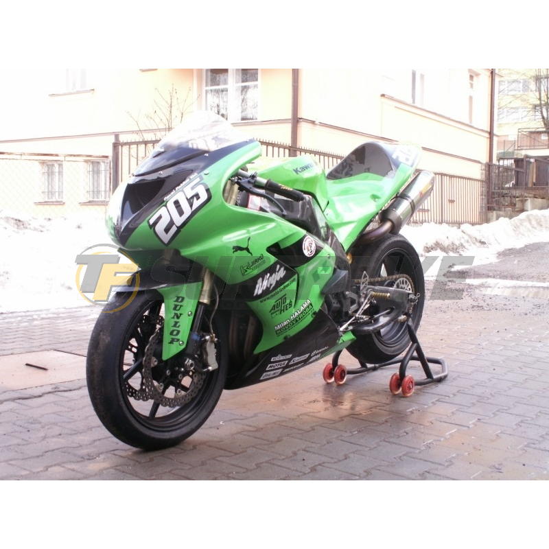 Carenado de fibra Kawasaki ZX-10R 2006-2007 colín racing