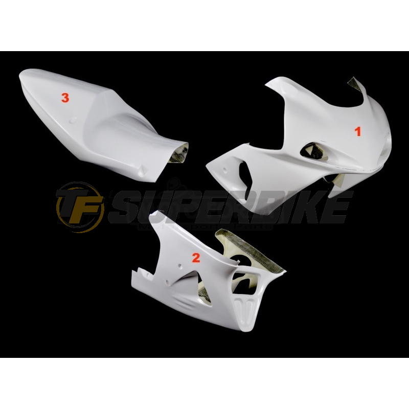 Carenado de fibra Suzuki GSX-R 1000 2000-2002 colín racing