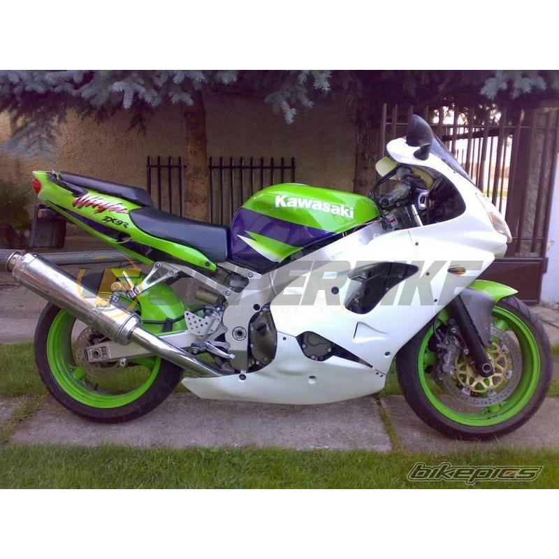 Carenado de fibra Kawasaki ZX-9R 2000-2001 colín asiento original