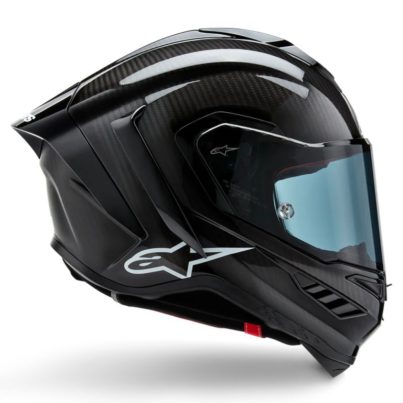 Casco Alpinestars Supertech R10 Solid Black Carbon