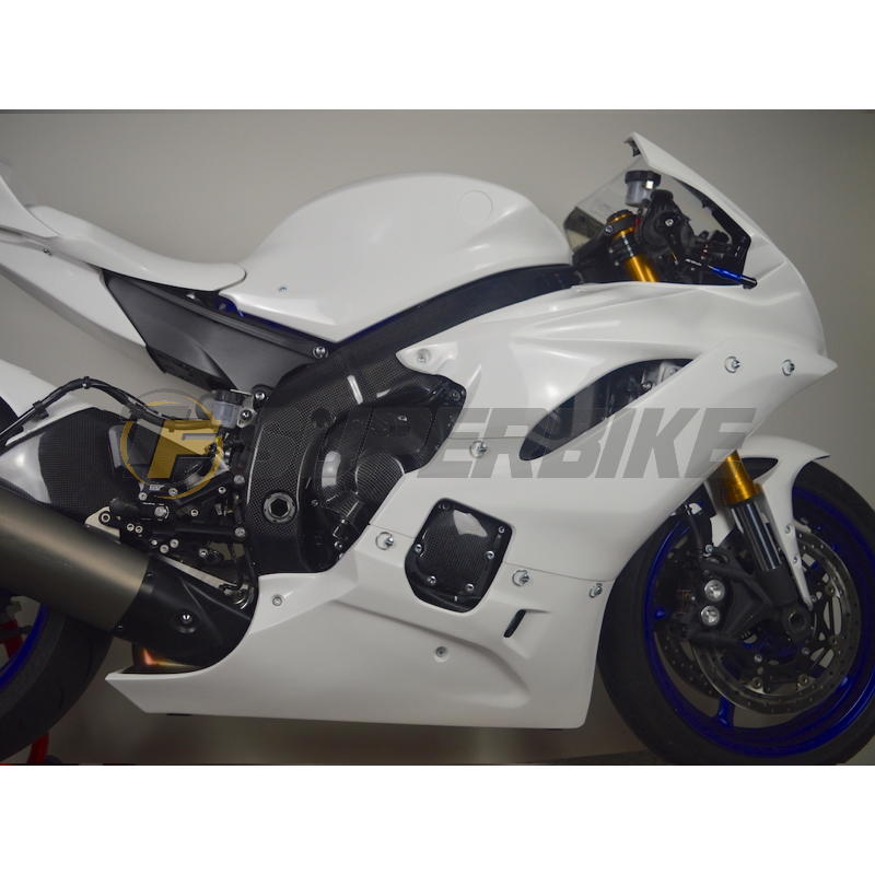 Carenado de fibra Yamaha R6 2017-2025 quilla escape original