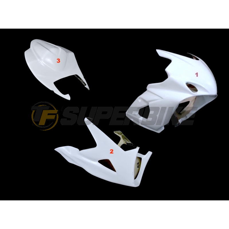 Carenado de fibra Suzuki GSX-R 1000 2005-2006 colín asiento original
