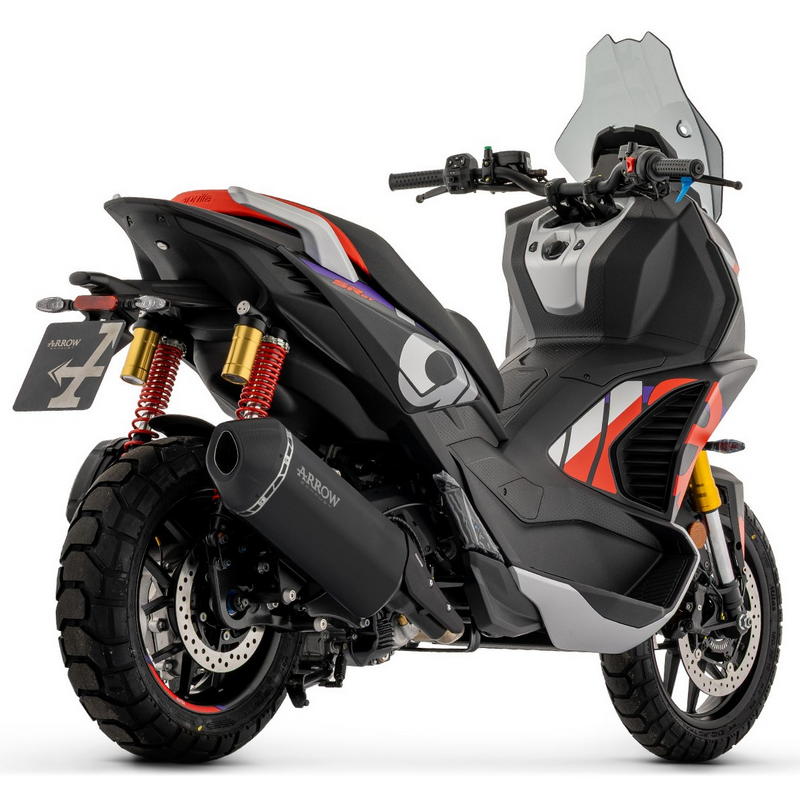 Escape homologado Sonora Nichrom Dark Aprilia SR 400 GT 2026+