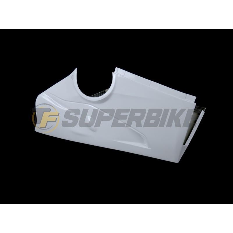 Carenado de fibra Ducati Panigale V4 / V4S / V4R 2018-2022 escape racing y frontal sin soporte alas