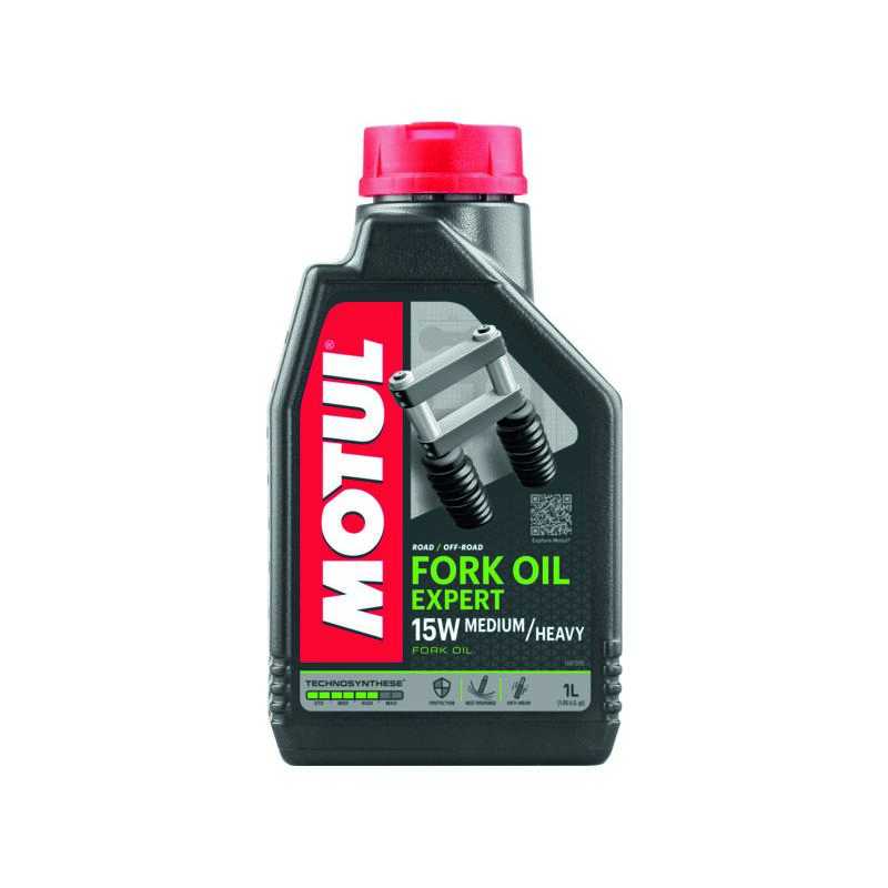 Aceite de horquillas MOTUL Fork Oil EXP M/H 15W 1L