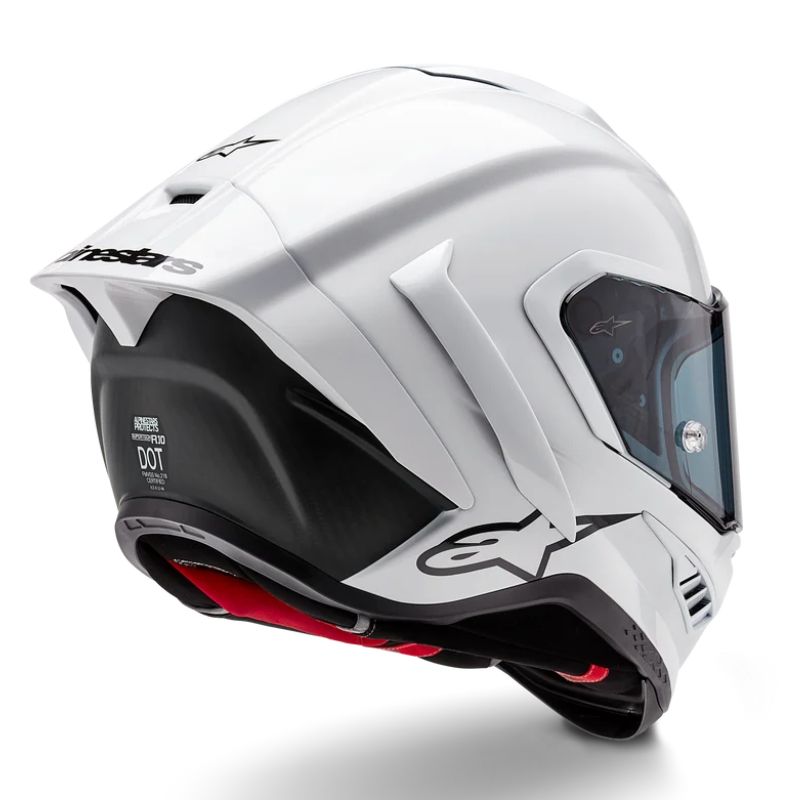 Casco Alpinestars Supertech R10 Solid blanco brillo