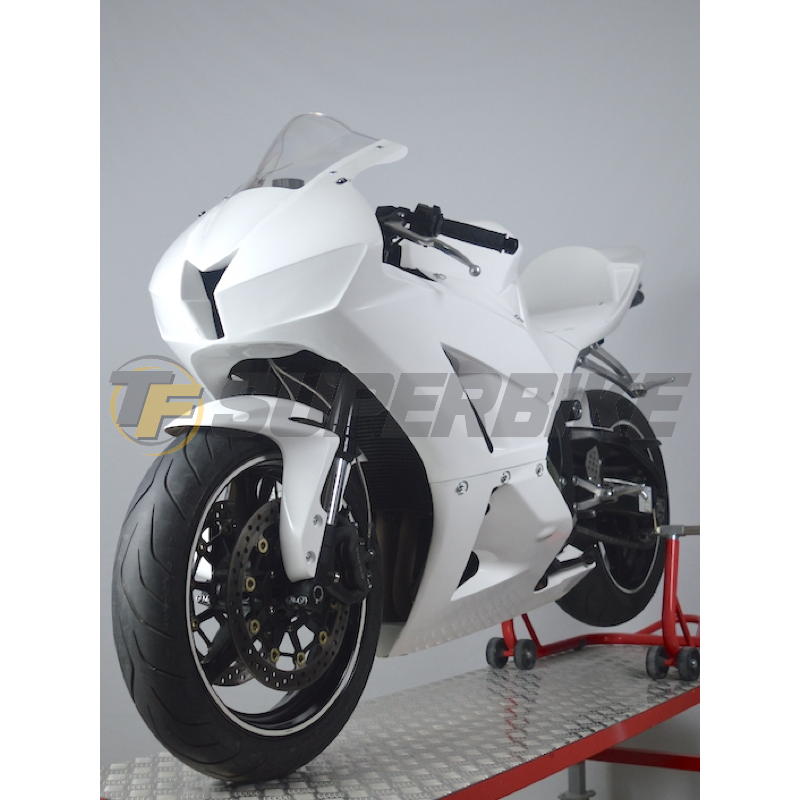 Carenado de fibra Honda CBR600RR 2013-2018 versión HRC colín racing