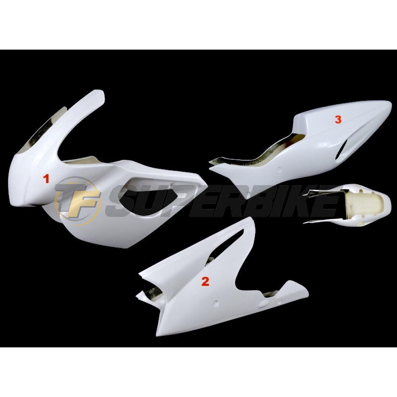 Carenado de fibra Yamaha YZF 1000 R Thunderace 1996-2003 colín asiento original
