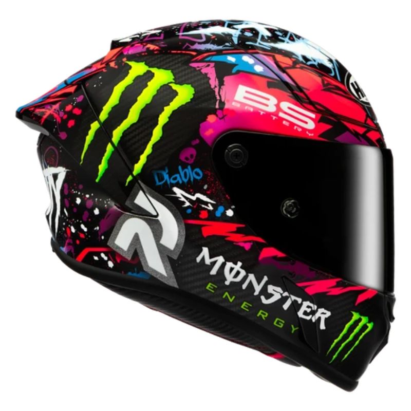 Casco HJC RPHA 1 V2 Carbon Funky Diablo MC8