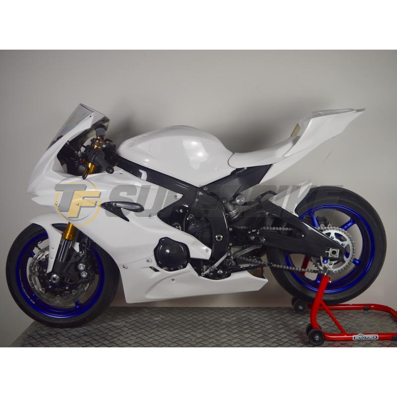 Carenado de fibra Yamaha R6 2017-2025 quilla escape original