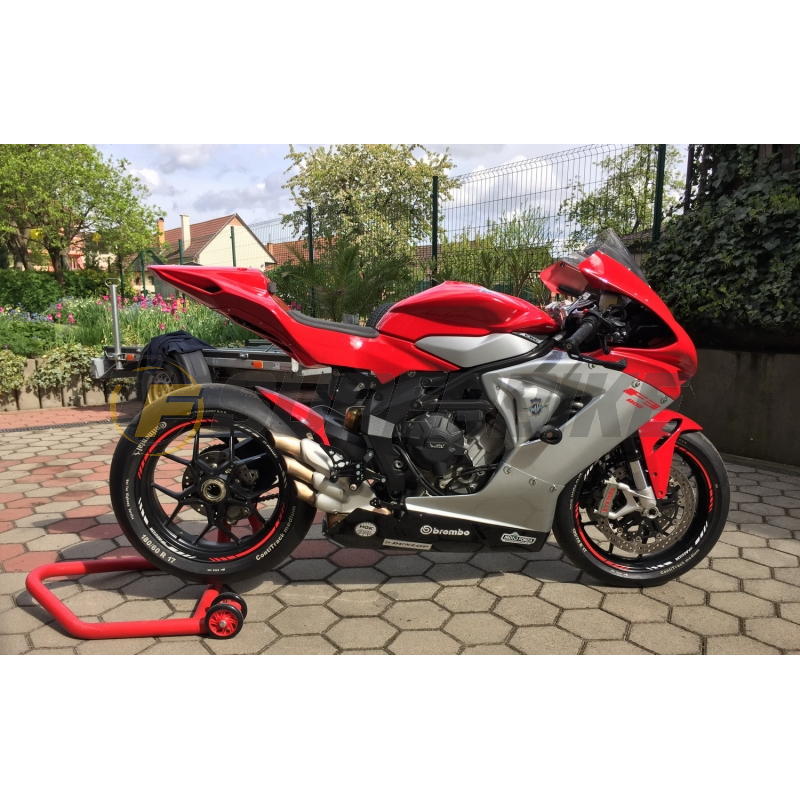 Guardabarros delantero fibra vidrio MV Agusta F3 675 / F3 800 2012-2021