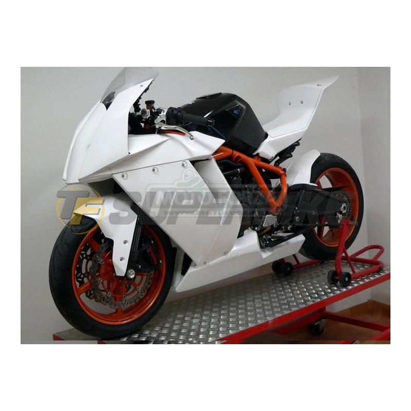 Carenado de fibra KTM RC8 / RC8R 1190 2008-2015 quilla escape original