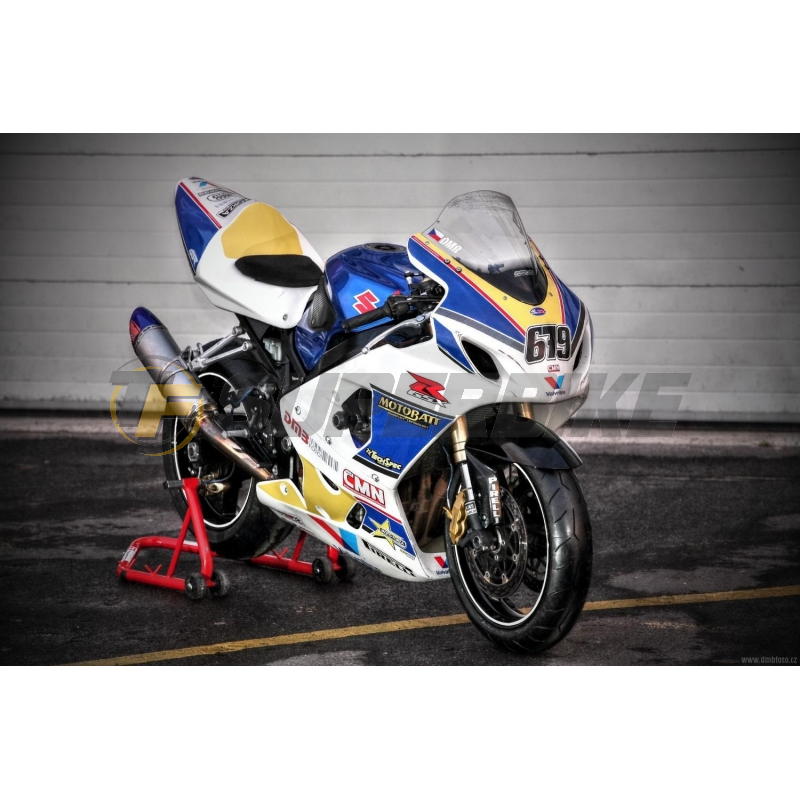 Carenado de fibra Suzuki GSX-R 600 / GSX-R 750 2004-2005 colín racing