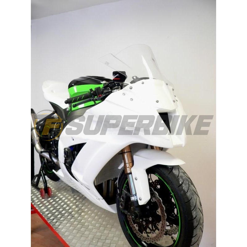 Carenado de fibra Kawasaki ZX-10R 2011-2015 3 piezas colín racing