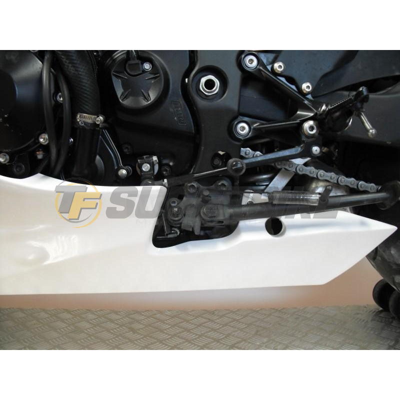 Carenado de fibra Kawasaki ZX-6R 2009-2017 colín asiento original